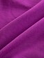cheap Baby Girls&#039;  Dresses-Baby Girls&#039; Basic Vintage Santa Claus Plaid Geometric Embroidered Long Sleeve Knee-length Dress Purple