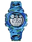 זול שעוני קוורץ-שעון דיגיטלי לאנלוגי דיגיטלי אופנה מים לילדים led אלקטרוני שעון דיגיטלי שעון עצור שעון שעוני ספורט שעוני ספורט 30 מ&#039; שעון יד עמיד למים לבנים