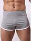 cheap Men&#039;s Exotic Underwear-Men&#039;s 1 Piece Basic Boxers Underwear - Normal Low Waist Light Blue White Black M L XL