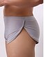 cheap Men&#039;s Exotic Underwear-Men&#039;s 1 Piece Basic Boxers Underwear - Normal Low Waist White Black Brown S M L