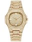 cheap Quartz Watches-Women&#039;s Quartz Watches Quartz Glitter Sparkle Water Resistant / Waterproof Analog Rose Gold Gold Silver / Stainless Steel
