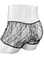 levne Exotické pánské spodní prádlo-Men&#039;s 1 Piece Print Boxers Underwear - Normal Low Waist Black Red One-Size