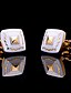 cheap Men&#039;s Accessories-Cufflinks Fashion Brooch Jewelry Golden For Gift Daily