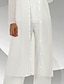 tanie Kostiumy-Suit 3-częściowy garnitur Sukienka dla matki panny młodej Gość weselny Elegancja Zaokrąglony Sięgająca podłoża Szyfon Długi rękaw z Cekin 2024