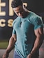cheap Running &amp; Jogging Clothing-Men&#039;s Workout Shirt Running Shirt Shirt Casual Athleisure Breathable Quick Dry Soft Fitness Performance Training Bodybuilding Sportswear White Black Blue Gray Army Green Navy Blue Activewear Stretchy