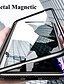 Недорогие Чехлы для iPhone-магнитный односторонний чехол для iphone 11 pro max iphone se (2020 г.) iphone xs max полупрозрачные / магнитные чехлы для всего тела из закаленного стекла / металла для iphone x xr 7 8 plus 6s 6s