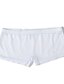 cheap Men&#039;s Briefs Underwear-Men&#039;s Boxer Briefs Underwear Mesh Striped Nylon Mid Waist Super Sexy White Black Purple M L XL
