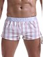 cheap Men&#039;s Exotic Underwear-Men&#039;s 1 Piece Print Boxers Underwear - Normal Low Waist Red Dark Gray M L XL