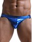 cheap Men&#039;s Exotic Underwear-Men&#039;s 1 Piece Basic G-string Underwear - Normal Low Waist Black Blue Purple S M L