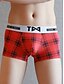 cheap Men&#039;s Exotic Underwear-Men&#039;s 1 Piece Basic Boxers Underwear - Normal Low Waist White Black Blue M L XL