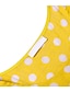 cheap Print Dresses-Women&#039;s A Line Dress Maxi long Dress Black Yellow Red Long Sleeve Polka Dot Patchwork Summer Spring Crew Neck Hot Winter Dress Fall Dress Loose Fit 2023 M L XL XXL 3XL 4XL 5XL