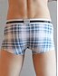 cheap Men&#039;s Exotic Underwear-Men&#039;s 1 Piece Basic Boxers Underwear - Normal Low Waist White Black Blue M L XL