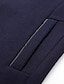cheap Men&#039;s Jackets &amp; Coats-Men&#039;s Wool Coat Overcoat Blazer Winter Long Woolen Solid Colored Basic Daily Fleece Lining Warm Black Wine Navy Blue Gray