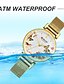 cheap Quartz Watches-CURREN Women&#039;s Quartz Watches Analog Quartz Butterly Style Modern Style Flower Water Resistant / Waterproof Creative Shock Resistant / One Year / Stainless Steel / Japanese