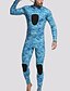 voordelige Wesuits, duikpakken &amp; rashguard shirts-MYLEDI Voor heren Volledig natpak 3 mm SCR Neopreen Duikpakken Thermisch Warm UPF50+ Sneldrogend Hoge Elasticiteit Lange mouw Achterrits - Zwemmen Duiken Surfen camouflage Lente Zomer Winter