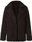 cheap Women&#039;s Coats &amp; Trench Coats-Women&#039;s Teddy Coat Daily Fall Regular Coat Regular Fit Basic Jacket Solid Colored Dark Grey Light Grey Green