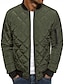 cheap Men&#039;s Outerwear-Men&#039;s Winter Going out Casual / Daily Work Coat Jackets Jacket Long Sleeve Navy Wine Red ArmyGreen
