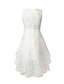 cheap Romantic Lace Dresses-Women&#039;s A Line Dress Midi Dress White Black Pink Gray Sleeveless Floral Round Neck Hot S M L XL XXL 3XL 4XL 5XL