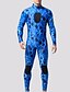 cheap Wetsuits &amp; Diving Suits-MYLEDI Men&#039;s Full Wetsuit 3mm SCR Neoprene Diving Suit Thermal Warm UPF50+ Quick Dry High Elasticity Long Sleeve Back Zip - Swimming Diving Surfing Scuba Camo / Camouflage Spring Summer Winter