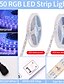 cheap LED Strip Lights-32.8Ft 10M LED Light Strips LED WiFi Wireless RGB Tiktok Lights LED Smart Waterproof 5050 with 24 Keys Remote Control Flexible Tape Lights Fits AlexaGoogle Home and 12V Adapter