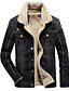 cheap Men’s Jackets &amp; Coats-men&#039;s sherpa fleece lined denim trucker jacket winter jean jacket cowboy coat (x-large, 02 dark blue)