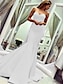 abordables Robes de Soirée-robe de soirée sirène minimaliste sexy invité de mariage soirée formelle robe de Saint Valentin sans bretelles train tribunal tissu extensible avec plis 2022