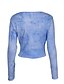 ieftine Bluze &amp; Cămăși Damă-Pentru femei Bluză cu Decolteu Bluză Cămașă Cravată În V De Bază Topuri Alb Negru Albastru piscină