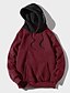 cheap Basic Hoodie Sweatshirts-Men&#039;s Hoodie Green Blue Red Brown Beige Hooded Solid Color Graphic Front Pocket Cool Casual Essential Winter Clothing Apparel Hoodies Sweatshirts  Long Sleeve Loose Fit
