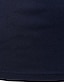 abordables polo clásico-Hombre POLO Camiseta de golf Casual Diario Cuello Inglés Cuello Americano Manga Larga Ropa de calle Bloque de color Botón frontal Ajuste regular Azul polvoriento POLO