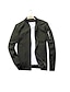 abordables Manteaux &amp; Vestes Homme-veste de sport légère coupe slim pour homme veste bomber décontractée US l polaire noire