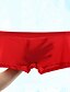 abordables Sous-vêtements et chaussettes homme-Homme Maille Caleçons Couleur Pleine Taille médiale Noir Rouge Bleu Roi L XL XXL