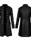 cheap Men&#039;s Downs &amp; Parkas-men vintage tailcoat jacket overcoat outwear buttons coat gothic medieval steampunk victorian frock coat black