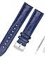 voordelige Andere horlogebanden-Leder / aitoa nahkaa / Kalfshaar Horlogeband Zwart / Wit / Blauw Andere / 17 cm / 6,69 inch / 19 cm / 7,48 inch 1,2 cm / 0,47 inch / 1,3 cm / 0,5 inch / 1,4 cm / 0,55 inch