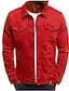 cheap Men’s Jackets &amp; Coats-men&#039;s autumn winter button solid color vintage denim jacket tops blouse coat top cardigan outwear(black, m)