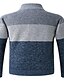 cheap Men&#039;s Cardigan Sweater-Men&#039;s Sweater Cardigan Knit Knitted Solid Color Stand Collar Fall Winter Wine Light gray S M L / Long Sleeve