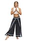 abordables Pantalons Femme-Femme Sarouel Ample Pantalon Bouffant Noir Gris Clair Gris Taille haute basique Bohème Gymnastique Yoga Multirang Coupe haute Micro-élastique Toute la longueur Confort Motif S L