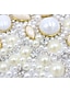 cheap Clutches &amp; Evening Bags-Women&#039;s Bags Polyester Alloy Evening Bag Buttons Crystals Pearl Party Wedding Evening Bag Wedding Bags Handbags Beige