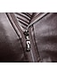 cheap Men&#039;s Jackets &amp; Coats-Men&#039;s Faux Leather Jacket Biker Jacket Motorcycle Jacket Party Work Thermal Warm Rain Waterproof Fall Color Block Solid Colored Streetwear Punk &amp; Gothic Notch lapel collar Regular Regular Fit Black