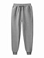 cheap Sweatpants-mens sweatpants Active jogger pant with side pocket Fleece Trousers elastic waist Drawstring heavyweight solid color brushed casual pants Workout Pants