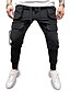 cheap Cargo Pants-Men&#039;s Joggers Trousers Cargo Pants Multiple Pockets Elastic Drawstring Design Casual Athleisure Solid Color White Black Gray M L XL