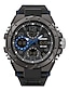 cheap Digital Watches-SANDA Digital Watch for Men&#039;s Men Analog - Digital Digital Sporty Classic Calendar / date / day Alarm Clock LCD Alloy Rubber / One Year / Japanese / Japanese