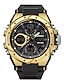 cheap Digital Watches-SANDA Digital Watch for Men&#039;s Men Analog - Digital Digital Sporty Classic Calendar / date / day Alarm Clock LCD Alloy Rubber / One Year / Japanese / Japanese