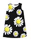 cheap Dresses-Kids Girls&#039; Dress Floral Yellow Blue