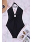 cheap One-piece swimsuits-Women&#039;s Swimwear One Piece Monokini Normal Swimsuit Hollow Out Tummy Control Solid Color Black Strap Bathing Suits New Party Elegant / Sexy / Padded Bras