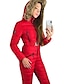 cheap Women&#039;s Active Outerwear-Women&#039;s Jumpsuit Ski Suit Outdoor Winter Thermal Warm Windproof Breathable Lightweight Detachable Hood with Faux Fur Snow Suit Clothing Suit for Skiing Snowboarding Winter Sports Mountaineering