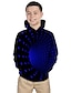 cheap Hoodies &amp; Sweatshirts-Kids Toddler Boys Hoodie Long Sleeve 3D Print Geometric Green Blue Black Children Tops Winter Spring Active Basic Daily