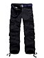 cheap Cargo Pants-Men&#039;s Cargo Pants Trousers Parachute Pants Multi Pocket Solid Colored Full Length Cotton Blend Casual khaki Army Green