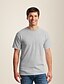 cheap Men&#039;s Clothing-Men&#039;s 100% Cotton T-Shirt Soft Comfortable Classic Tee Solid Colored Round Neck Short Sleeve Daily Tops Simple Summer Thin T Shirt