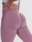 abordables Leggings et collants de yoga-leggings sans couture pour femmes scrunch fesses hautes pour femmes fitness gym entraînement collants taille sans couture slim fit