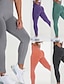 abordables leggings acampanados-mallas sin costuras para mujer scrunch butt high para mujer fitness gimnasio entrenamiento medias cintura sin costuras slim fit
